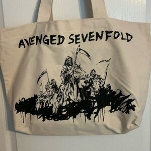 Avenged Sevenfold Large Tote Bag
